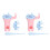 2Pcs Knit Spool Loom Set Double Head Easy to Use 3