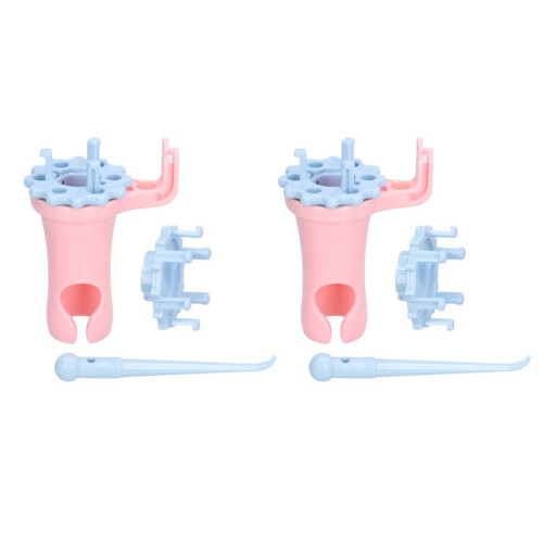 2Pcs Knit Spool Loom Set Double Head Easy to Use 2