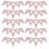 10 st strass tyg applikation kronformade 5