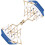2 broches unisex con forma de velero para collar 3