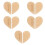10 plantillas de acolchado DIY con forma de corazón 1