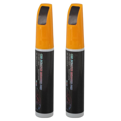 2 Stück 12 ml Autolack-Ausbesserungsstift Schwarz 2