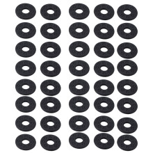 40 Stück Gitarrengurtdichtung Bassgurtknopf Nicht