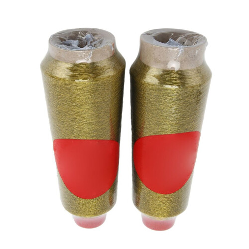 2Pcs Metallic Embroidery Thread 3500yd Polyester 2
