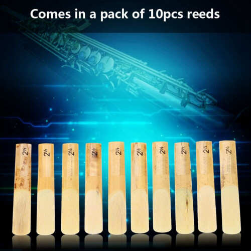 10pcs Plastic 2.5 Soprano Saxophone Mouthpiece 2