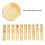 10pcs Plastic 2.5 Soprano Saxophone Mouthpiece 2