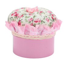 2pcs Pumpkin Shaped Pin Cushion Storage Box Cute