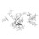 30pcs Airplane Push Pins Cute Metal Decorative 5