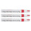 3Pcs Car Touch Up Paint Pen Scratch Remover Red 4