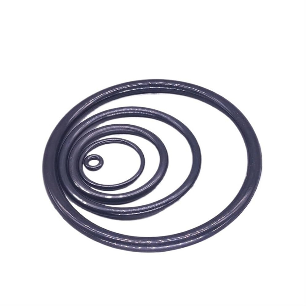 Nbr O Ring Seal Gasket 27X23x2mm Black 10 Pcs Nitrile Butadiene Rubber Oil Resistant Washer Round Shape 9105992199228