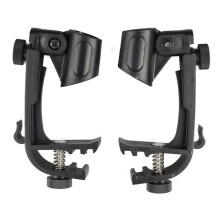 2Pcs Drum Microphone Clip Plastic Drums Set Rim