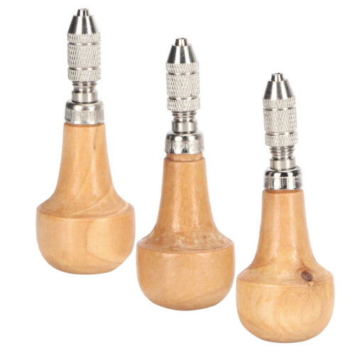 3 Set Pin Vise Graver Type Chuck Single End Lock 2