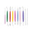 14 Pcs Clay Tools Colored Handle Lightweight 3