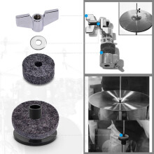 18pcs Drum Accessories Set Black Drums Replacement