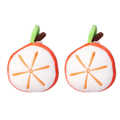 2 st nålkuddar i söt tecknad orange bomull