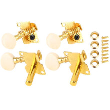 2L 2R Gouden Stemmechanieken voor Ukulele Snaarvergrendeling