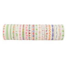 19 cintas adhesivas washi de estilo japonés, fáciles de pegar