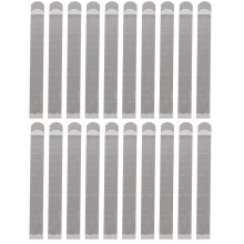 20 st fållklämmor, set med 7,5 cm fixering, metallmått
