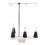 4 Spools Thread Holder Plastic and Stainless Steel 2