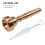 Embouchure de trompette 3C, accessoire en métal 4