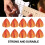 10 st plastplektrumset för gitarr och basukulele 3