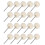 20Pcs Polishing Wheel Set Sponge Grinding for 3