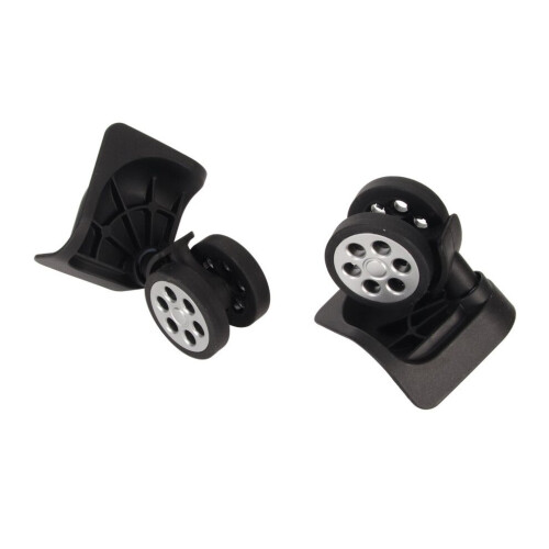 2pcs Luggage Wheels Replacement Locking 360 Degree 1