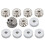 10Pcs Bobbin Bobbin Case Metal Spool Walking Foot 3