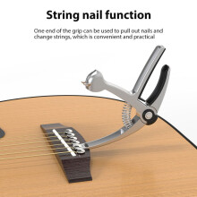 5-in-1 Gitarren-Capo, Akustikgitarren-Capo, Saiten