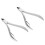 2pcs Flush Cutter Professional High Accuracy 5