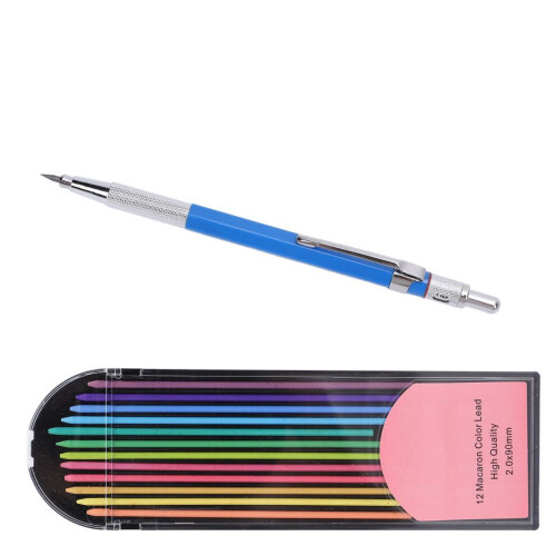 Konstruktionsbleistift-Set mit 12 Graphitminen 2
