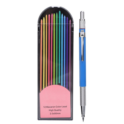 Konstruktionsbleistift-Set mit 12 Graphitminen 1