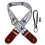 Sangle de ukulélé brodée style ethnique ajustable 1