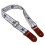 Sangle de ukulélé brodée style ethnique ajustable 4