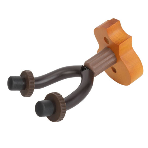 Percha para ukelele multiusos elegante y con estilo de madera 1