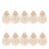 10pcs Threading Aid Multipurpose Rose Gold Vintage 1