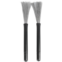 2PCS Steel Wire Drum Brushes Telescopic Drum