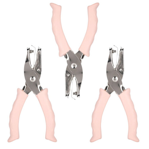3-teiliger manueller Locher, 3 mm, Einzelöffnung
