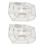 2pcs 6in Bowl Cozy Template Small Acrylic Bowl 5