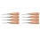 8pcs Wooden Handle Leather Drillable Stitching 3