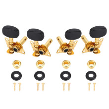 2L2R Zwarte knop Gouden Body Klassieke stijl