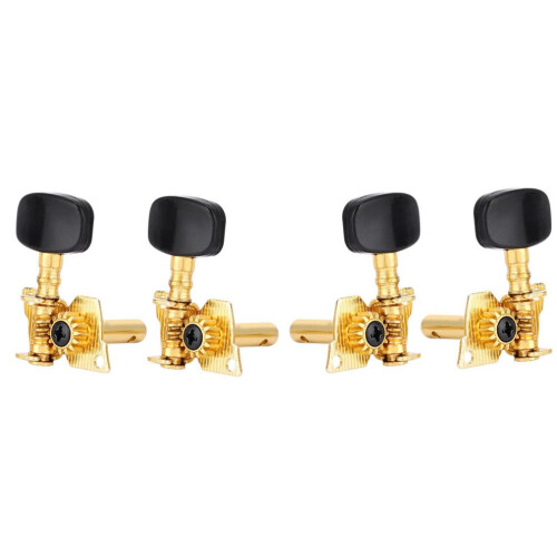 2L2R Svart Knapp Guld Bady Klassisk Stil 2