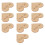 10Pcs Acrylic Template Precise Cutting Distance 5