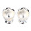 2pcs Vintage Wine Cup Silver Retro Metal Goblet 3