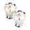 2pcs Vintage Wine Cup Silver Retro Metal Goblet 5