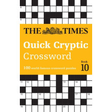 The Times Quick Cryptic Crossword Book 10 by John Grimshaw Paperback B