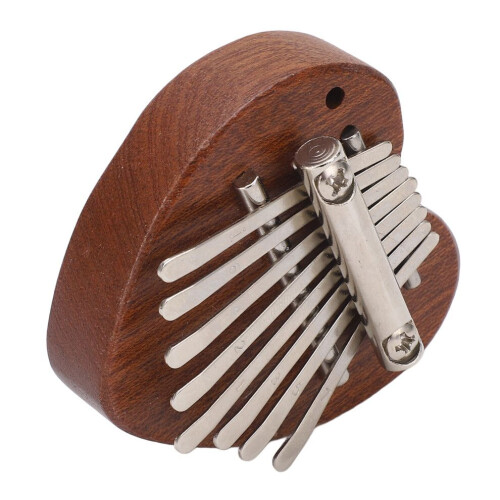 Mini Kalimba 8 Teclas Sonido Claro y Agradable Fácil 2