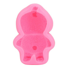 Sleeping Bear Silicone Mould 3D Sleepy Doll for