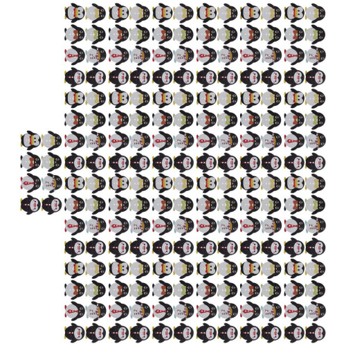 200 Stück Holzknöpfe in Pinguinform 2