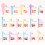 Set van 17 Candy Color Make-upkwasten 2